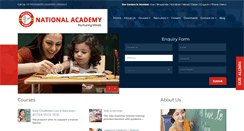 Desktop Screenshot of nationalacademy.co